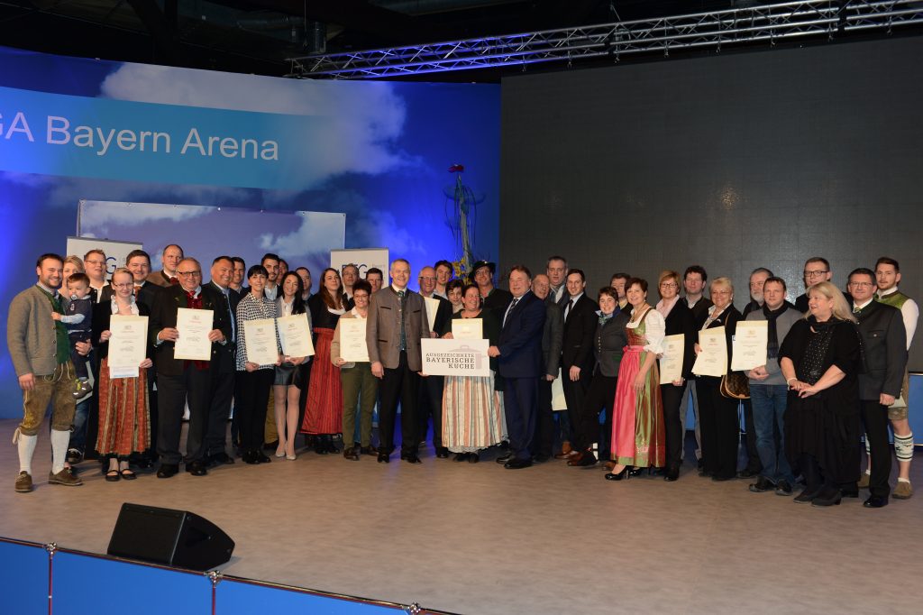 Gruppenbild Ausgezeichnete Bayerische Küche
