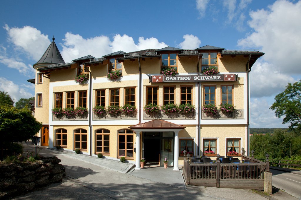 Außenansicht des Gasthof Schwarz