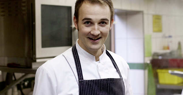 Portrait von Küchenchef Ernst Hunger