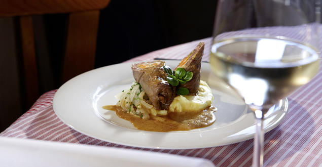 Rouladen mit Kartoffelstampf