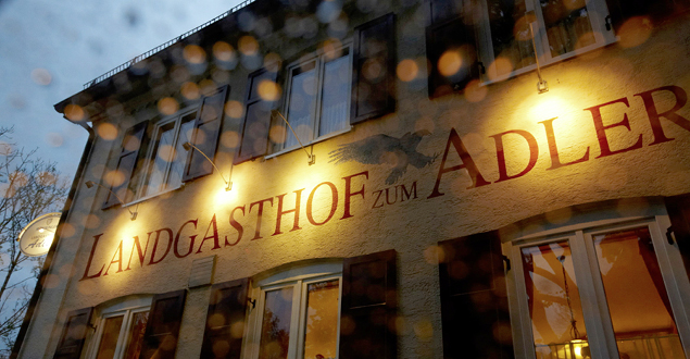 Außenansicht Landgasthof zum Adler