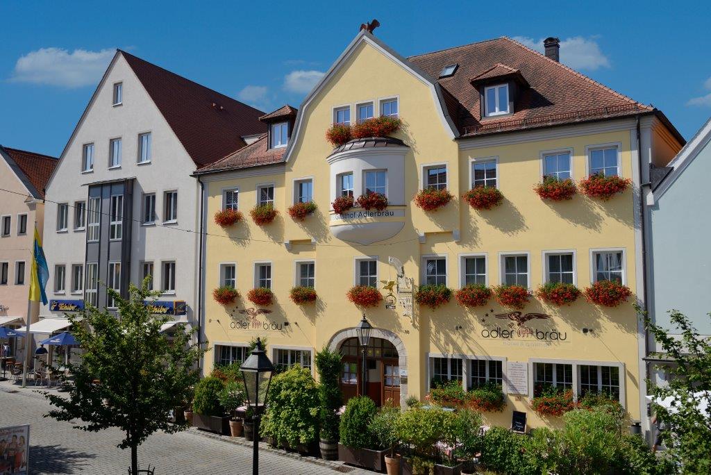 Außenansicht des Land-Gut-Hotel Adlerbräu
