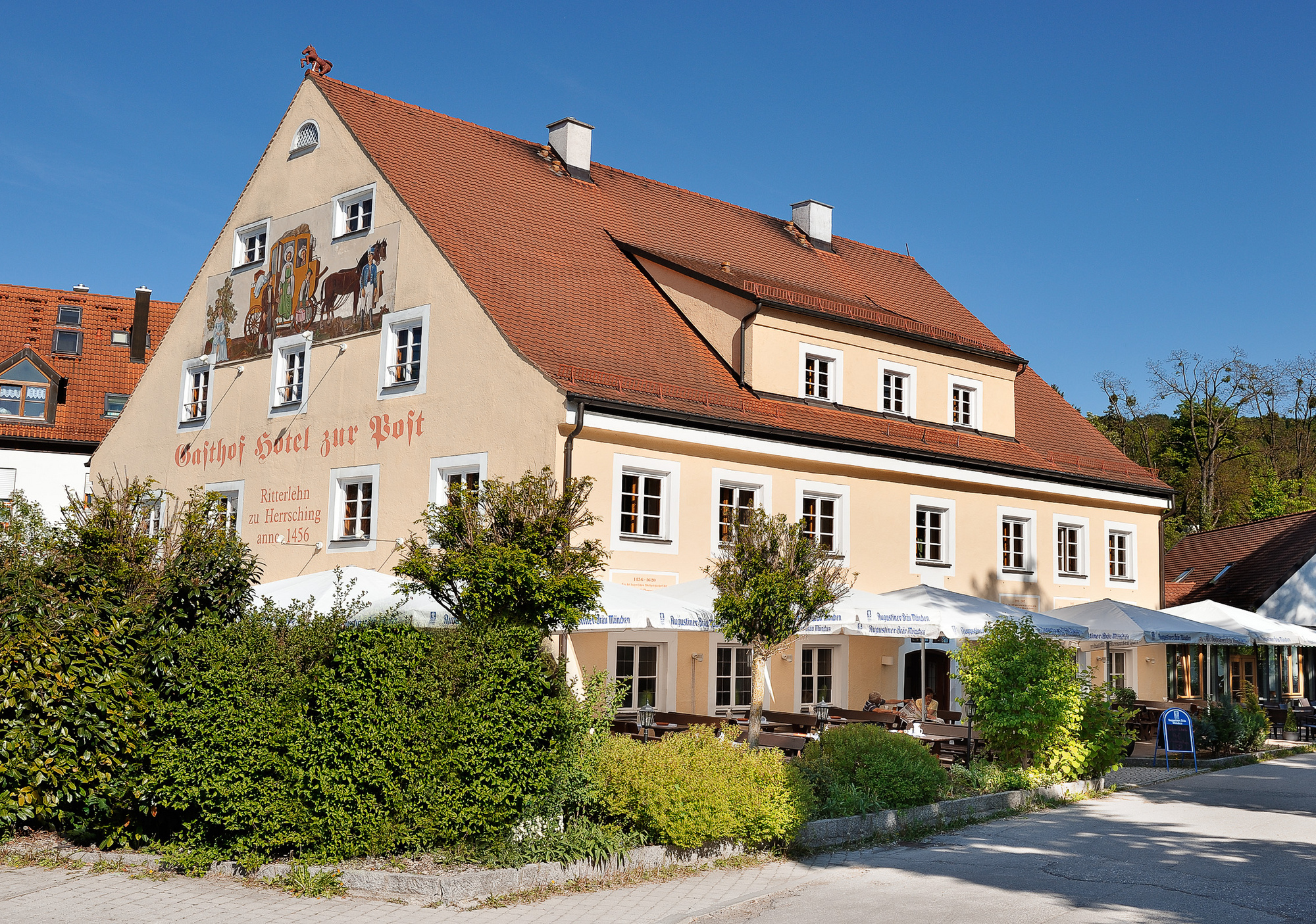 Außenansicht des Gasthof Hotel zur Post