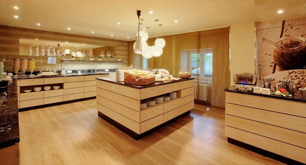 Frühstückssaal im Gasthof Gams