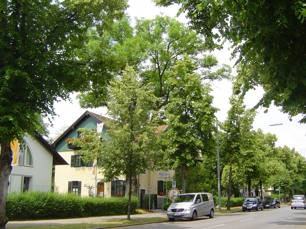 Außenansicht des Jagdschlosses