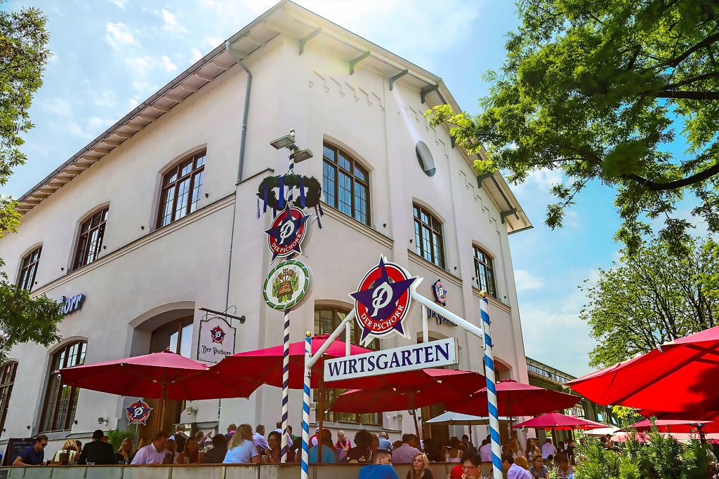 Außenansicht Wirtshaus Der Pschorr