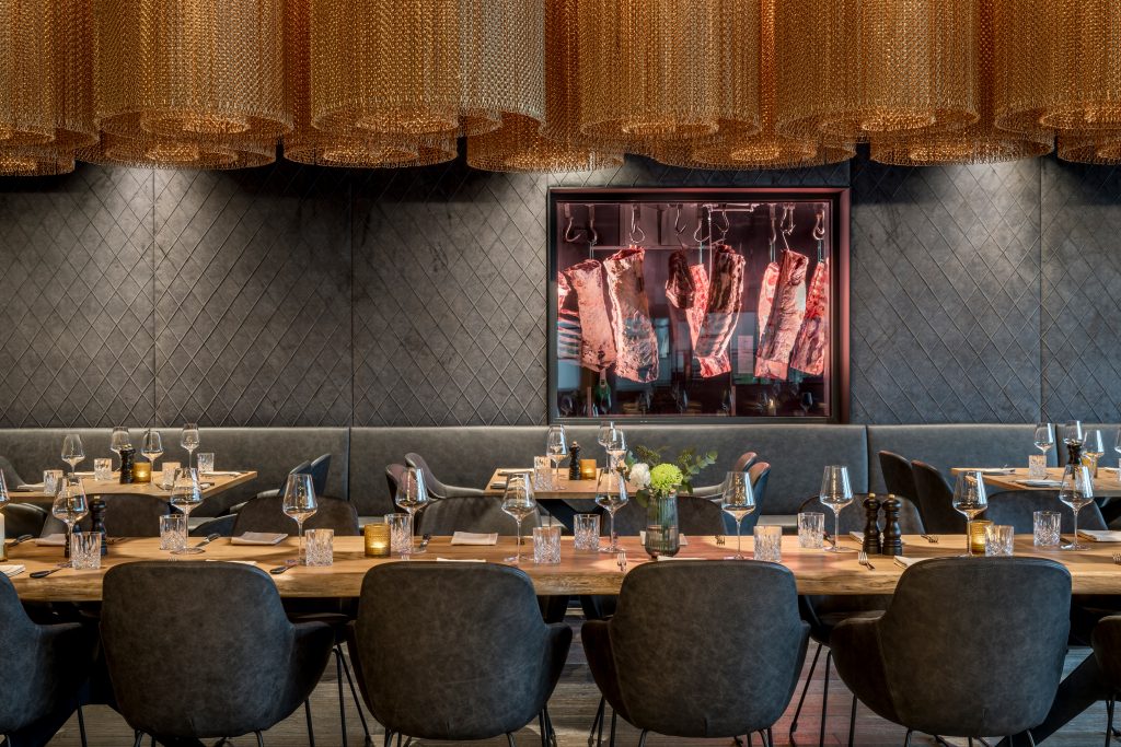 Wittmanns Restaurant mit eingedecktem Tisch