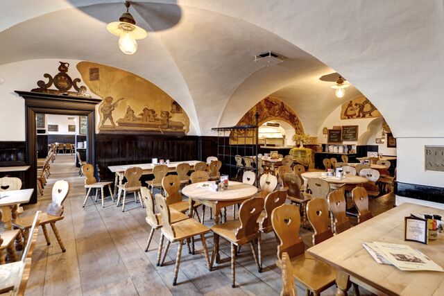 Urige Stube des Bräustüberl Tegernsee