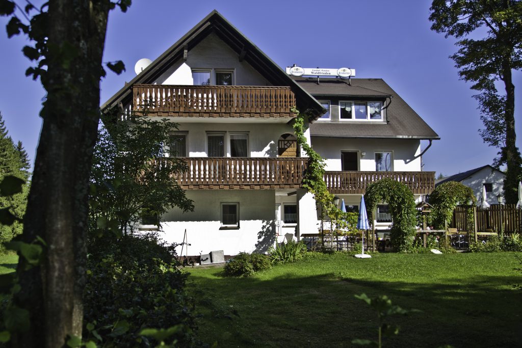 Außenansicht der Gasthof Pension Waldfrieden