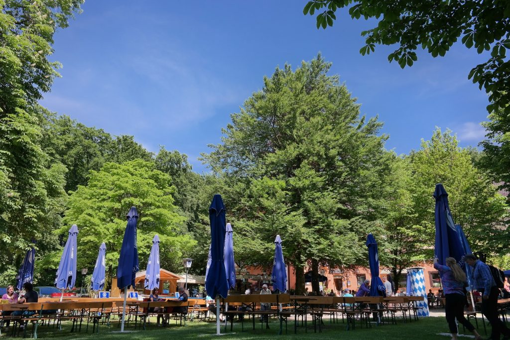 Biergarten Waldgasthof Buchenhain