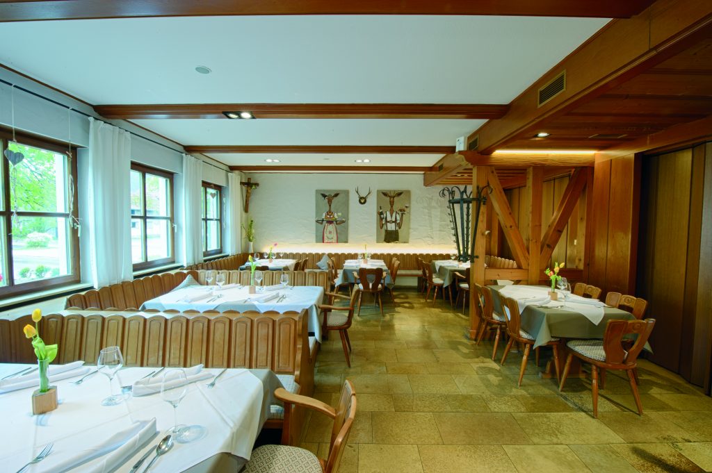 Gastraum des Landgasthof Wagner