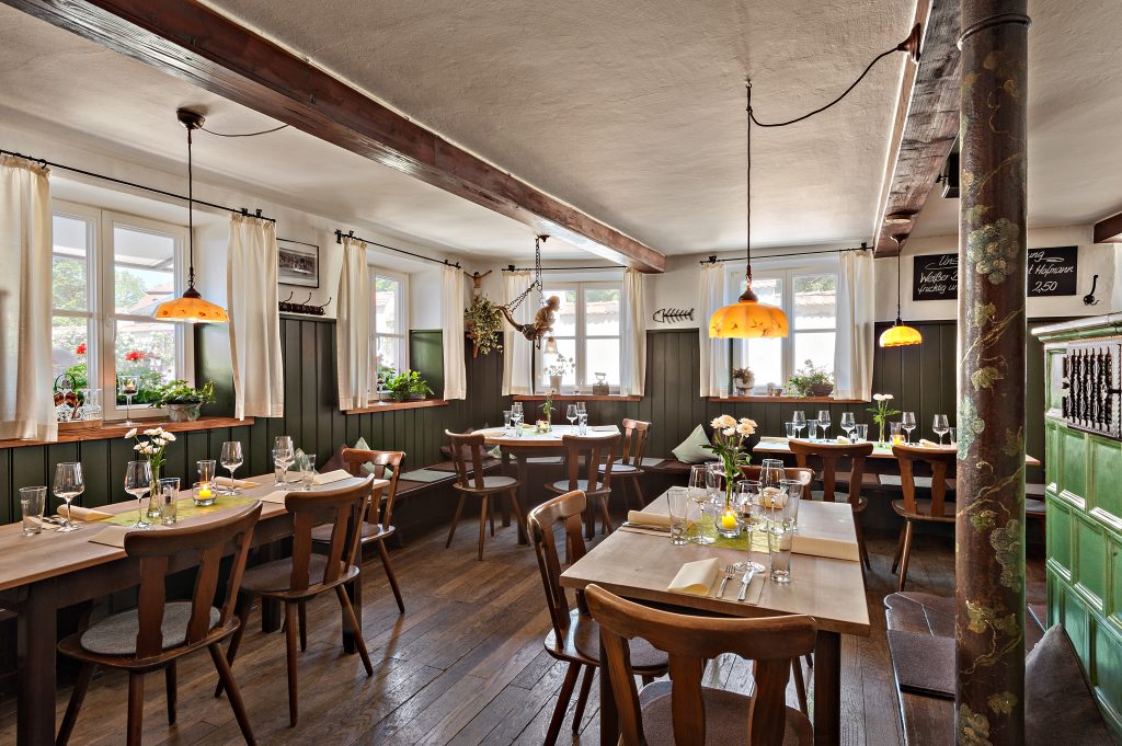 Gaststube des Fischerwirtes Landsberg