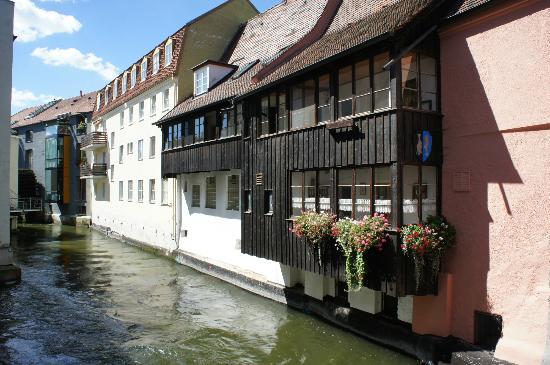 Außenansicht des Fischerwirtes Landsberg