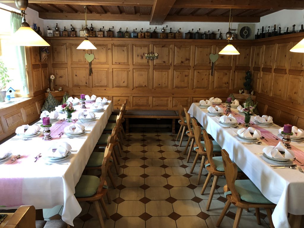 Speisesaal Hotel Gasthof Krapp in Scheßlitz