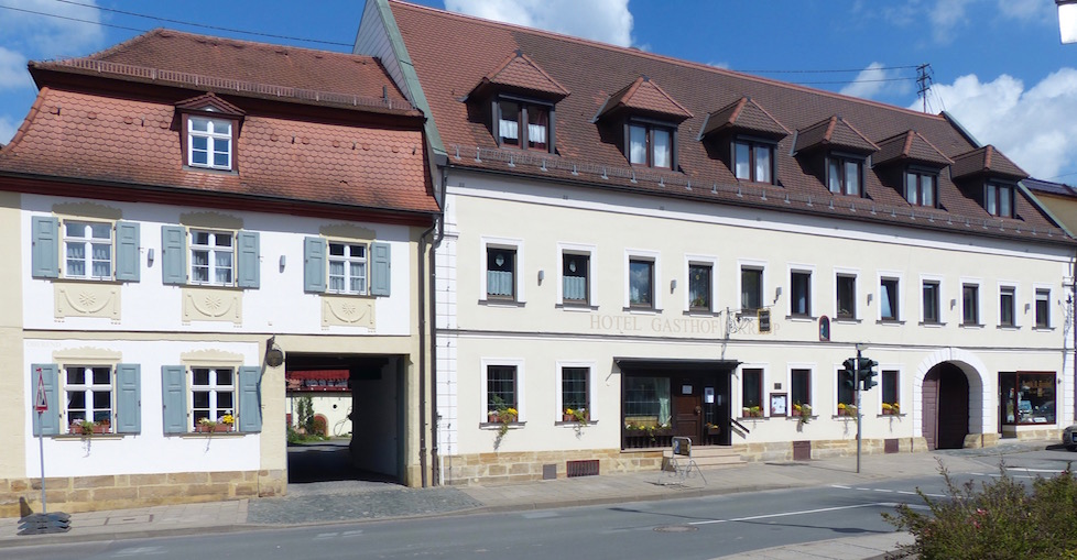 Außenansicht Hotel Gasthof Krapp in Scheßlitz