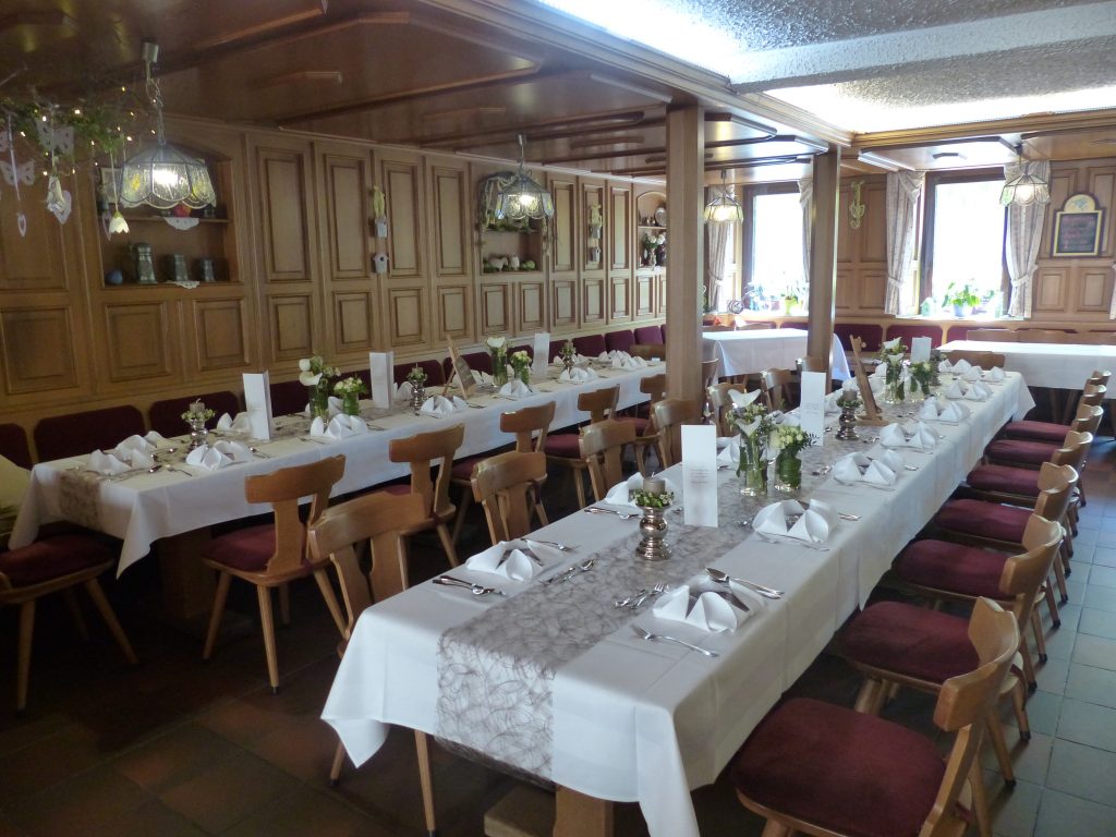 Speisesaal Hotel Gasthof Krapp in Scheßlitz