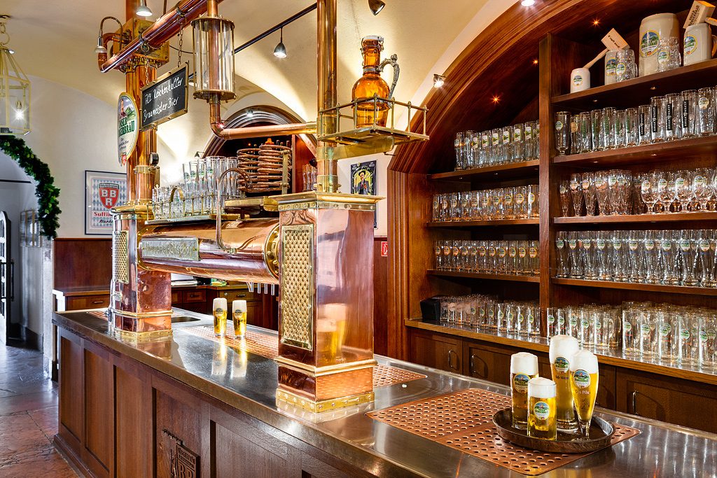Ausschank im Brauereigasthof Hotel BÜRGERBRÄU