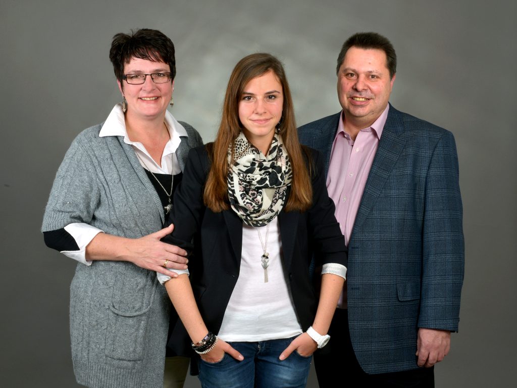 Familienportrait des Restaurant Fünfländerblick