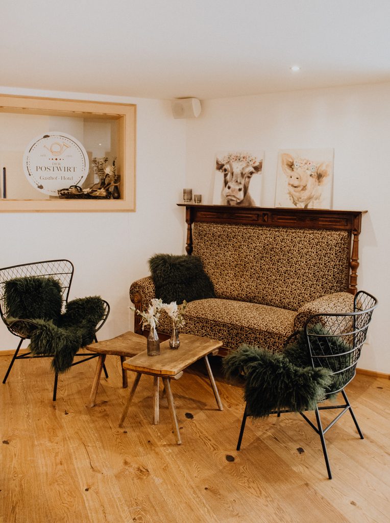 Der Postwirt Sitzecke