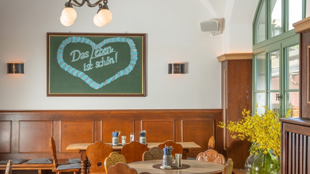 Innenansicht Restaurant Hofbräukeller