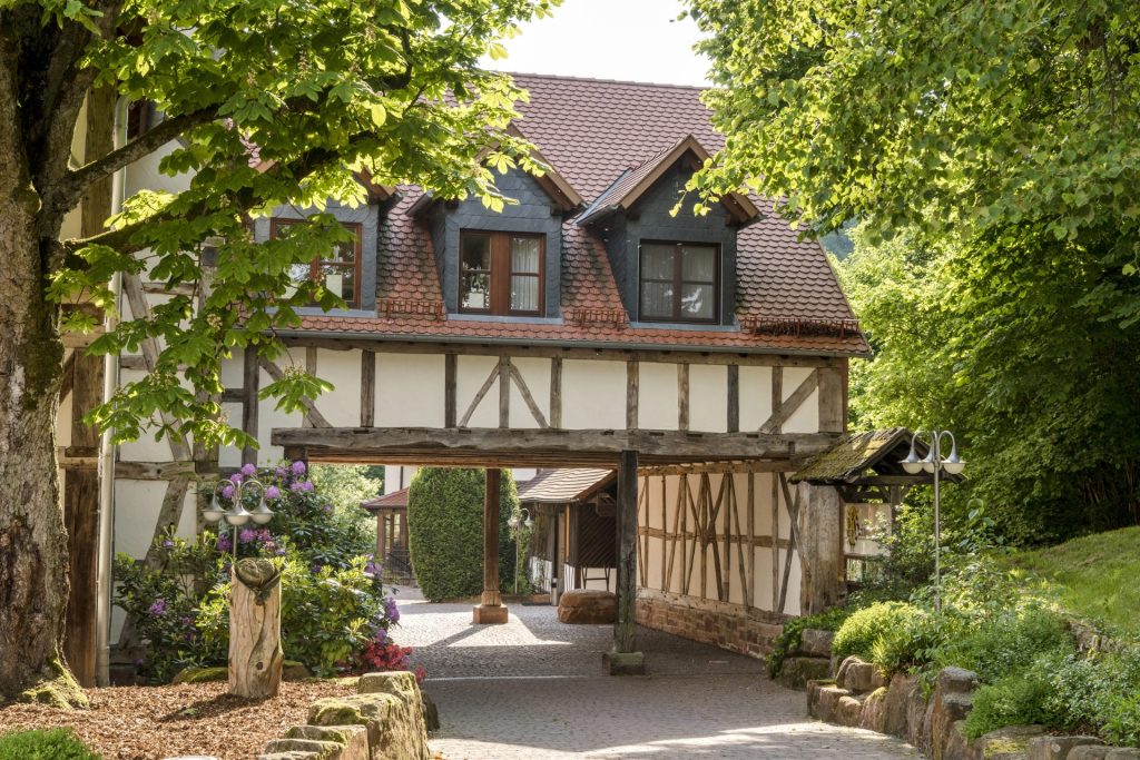 Landhotel Heimathenhof Restaurant außen